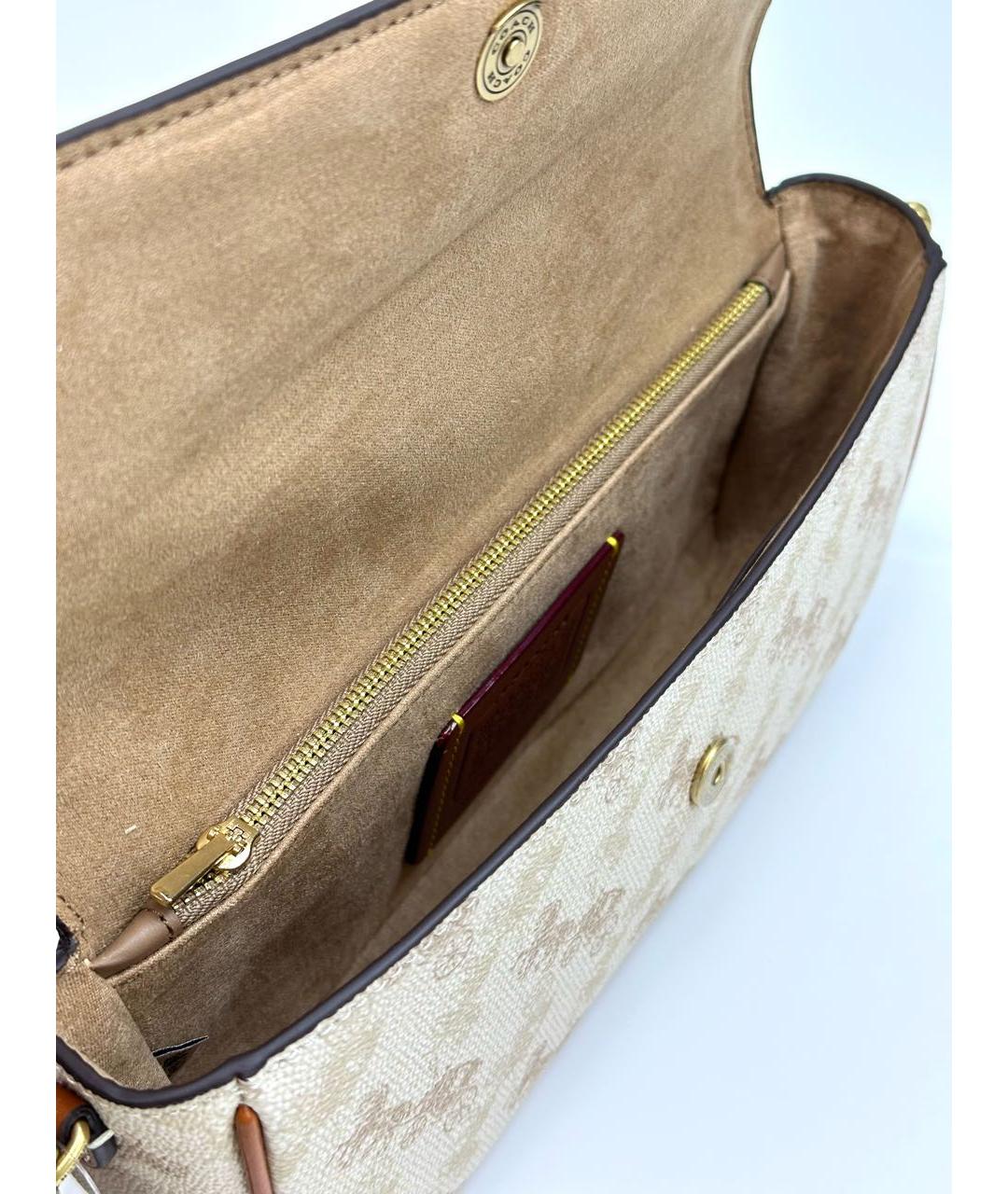 COACH Кожаная сумка через плечо, фото 4