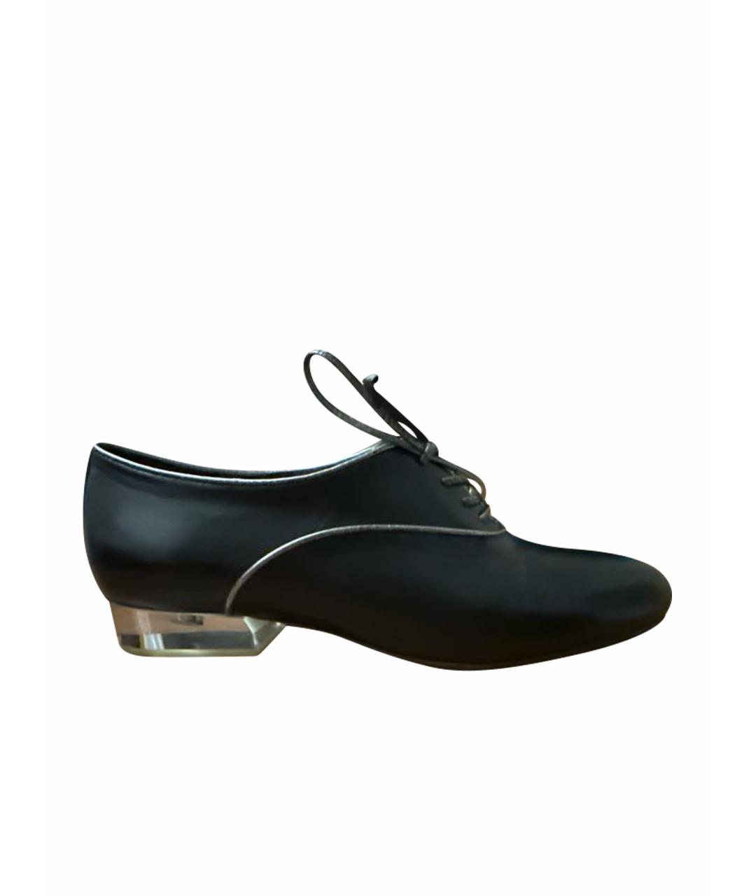 MARC JACOBS Черные кожаные брогги и оксфорды, фото 1