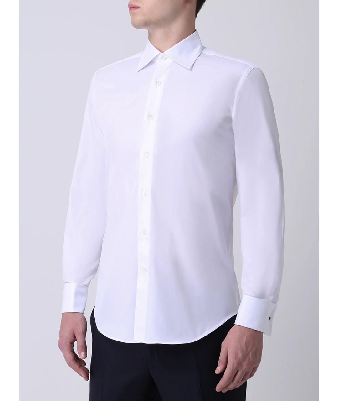 CANALI Белая классическая рубашка, фото 4
