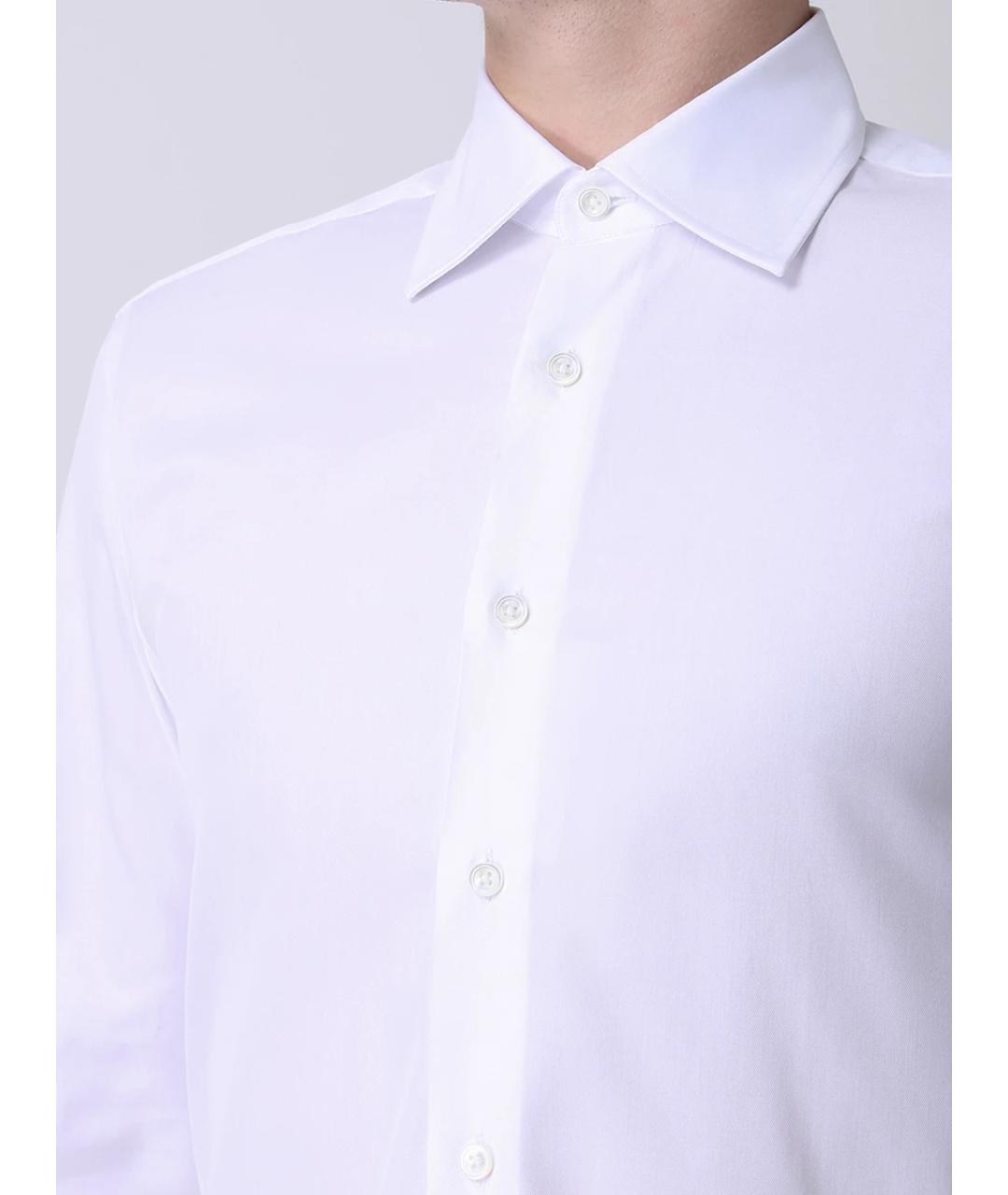 CANALI Белая классическая рубашка, фото 5