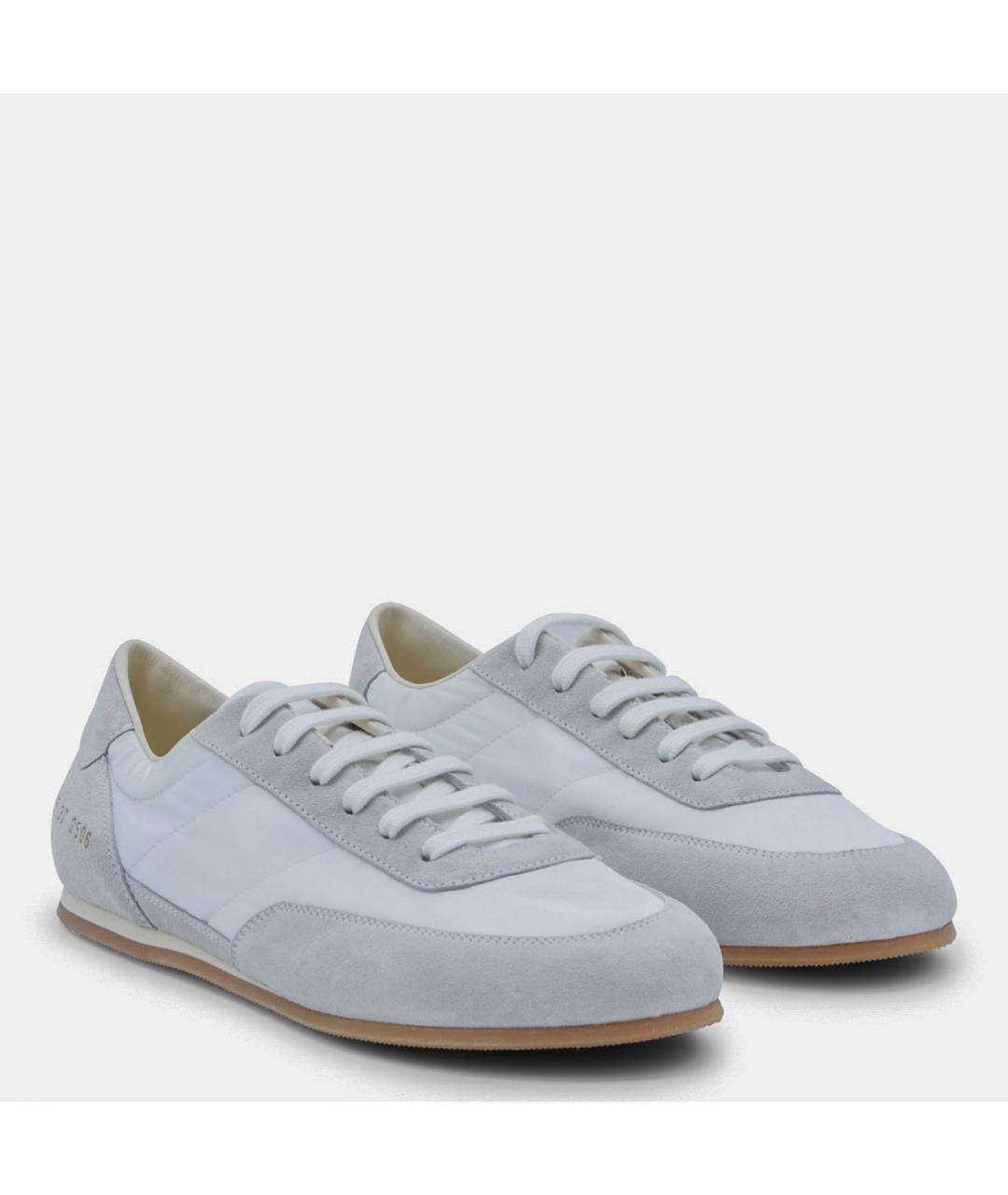 COMMON PROJECTS Белые кожаные кеды, фото 2