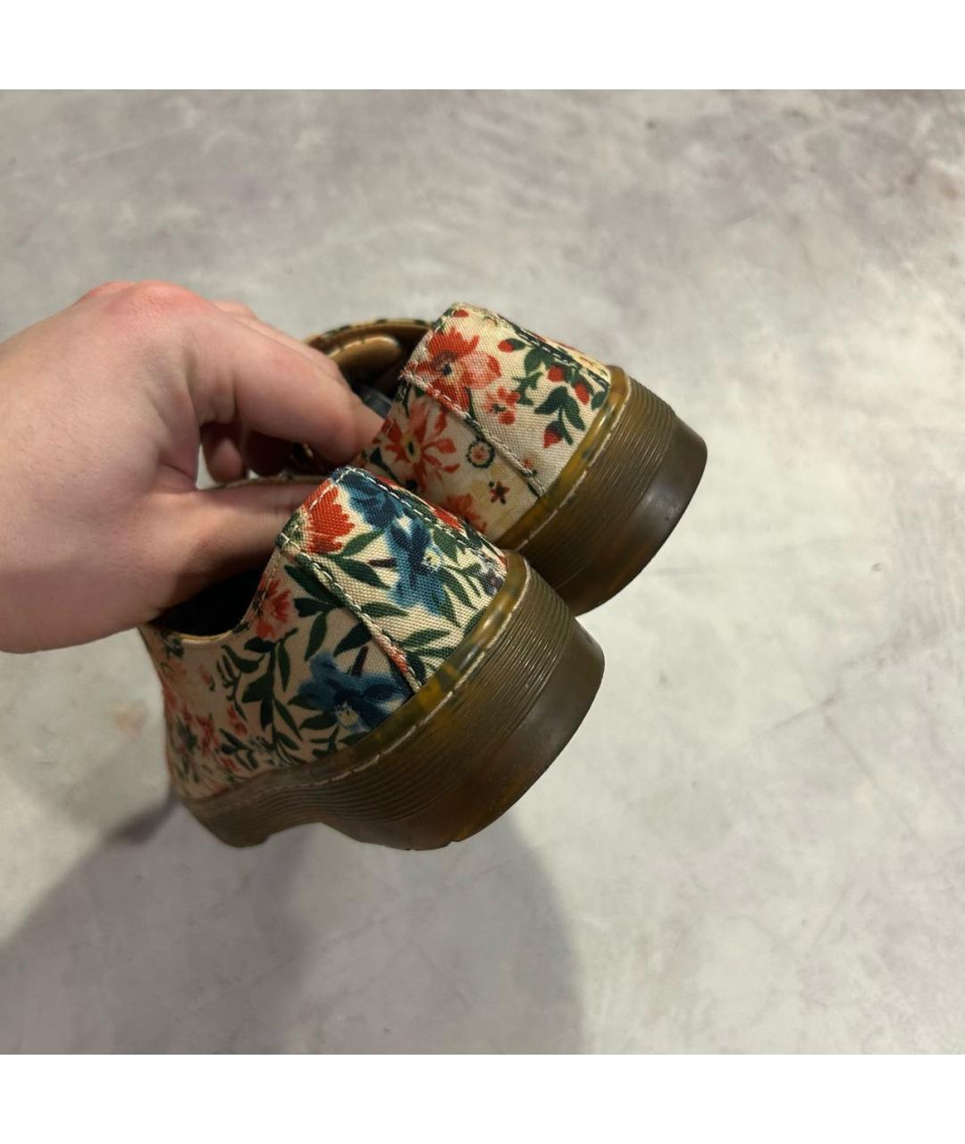 DR. MARTENS Бежевые ботинки, фото 4