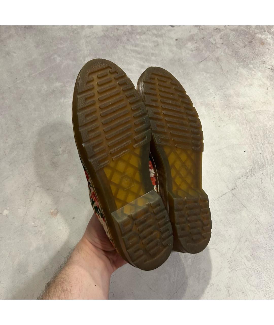 DR. MARTENS Бежевые ботинки, фото 5