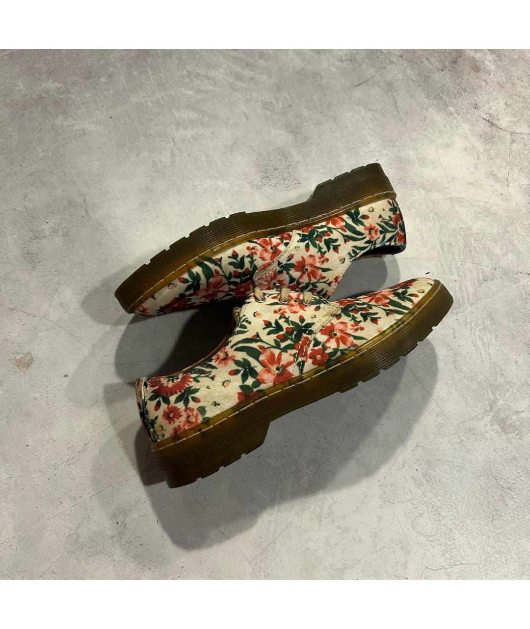 DR. MARTENS Бежевые ботинки, фото 3