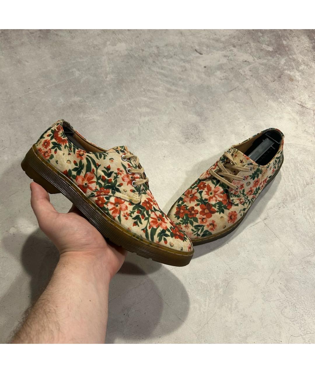 DR. MARTENS Бежевые ботинки, фото 7