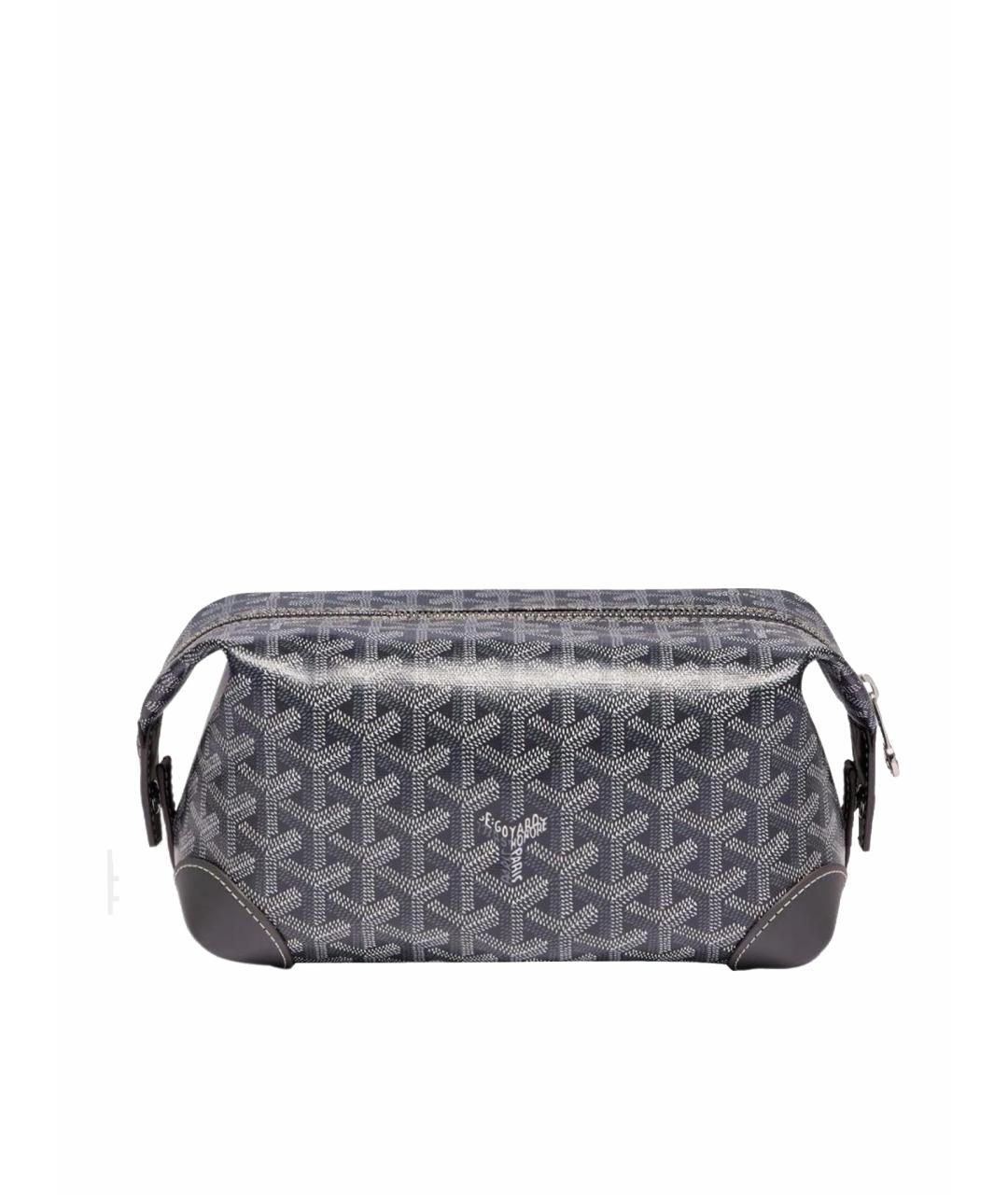 GOYARD Серая косметичка, фото 4