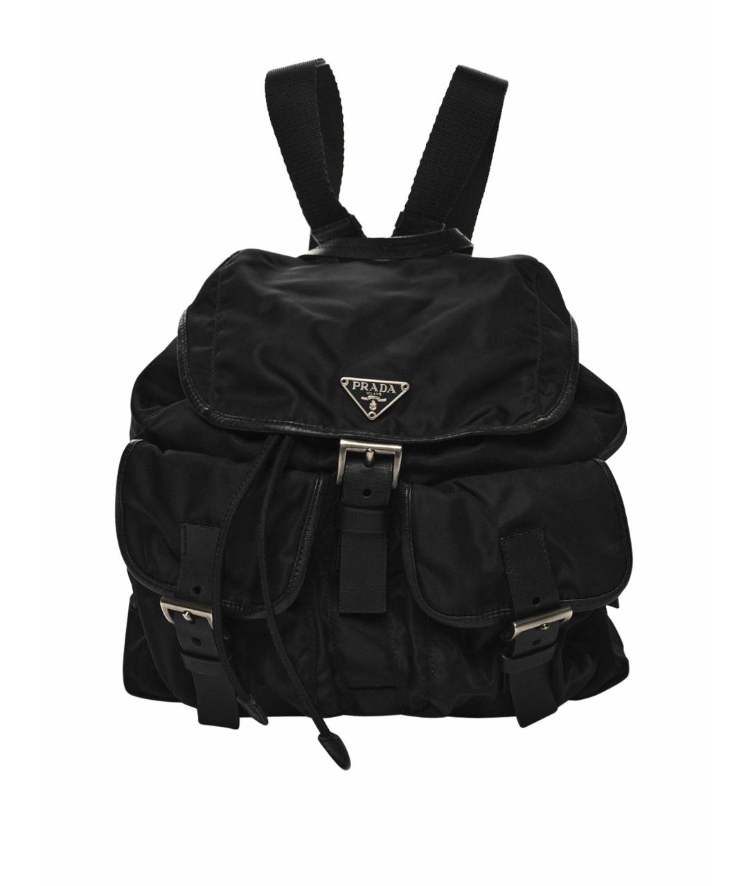 PRADA Черный рюкзак, фото 1
