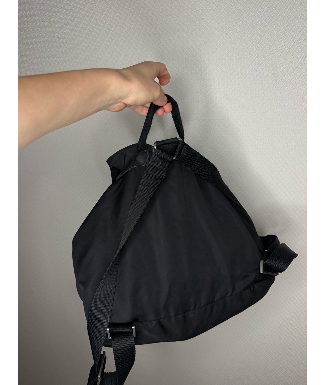 PRADA Черный рюкзак, фото 5