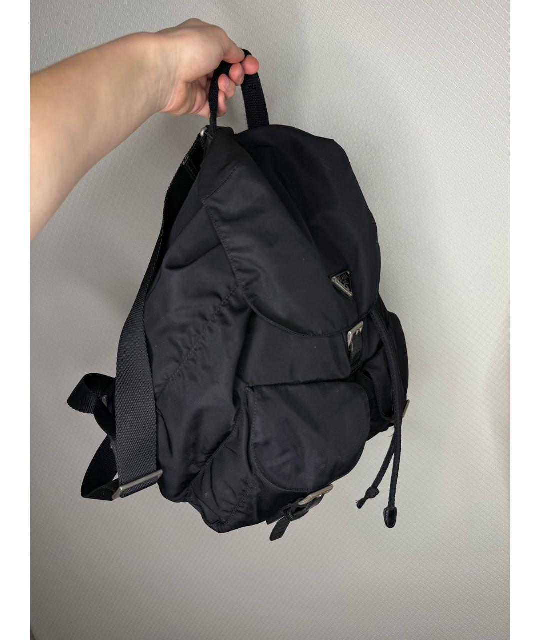 PRADA Черный рюкзак, фото 6