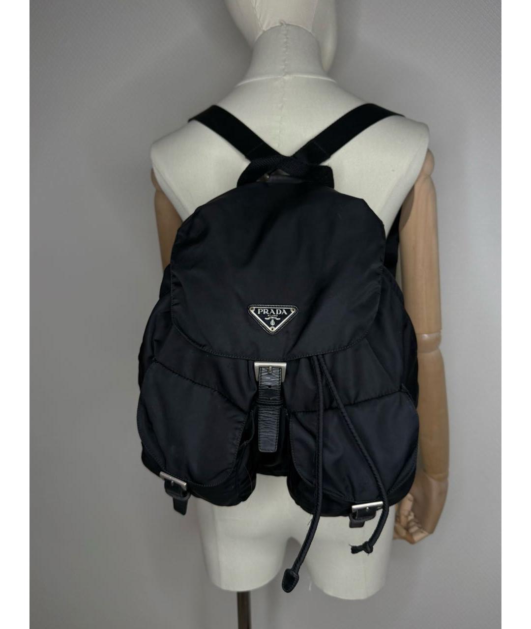 PRADA Черный рюкзак, фото 2
