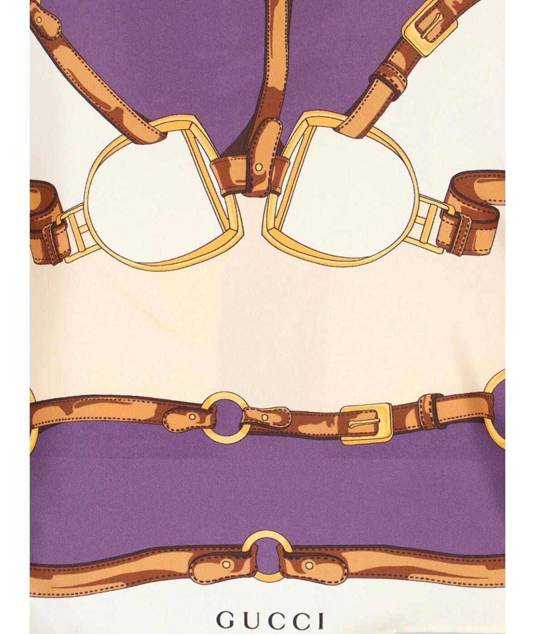 GUCCI Мульти шелковая рубашка, фото 3