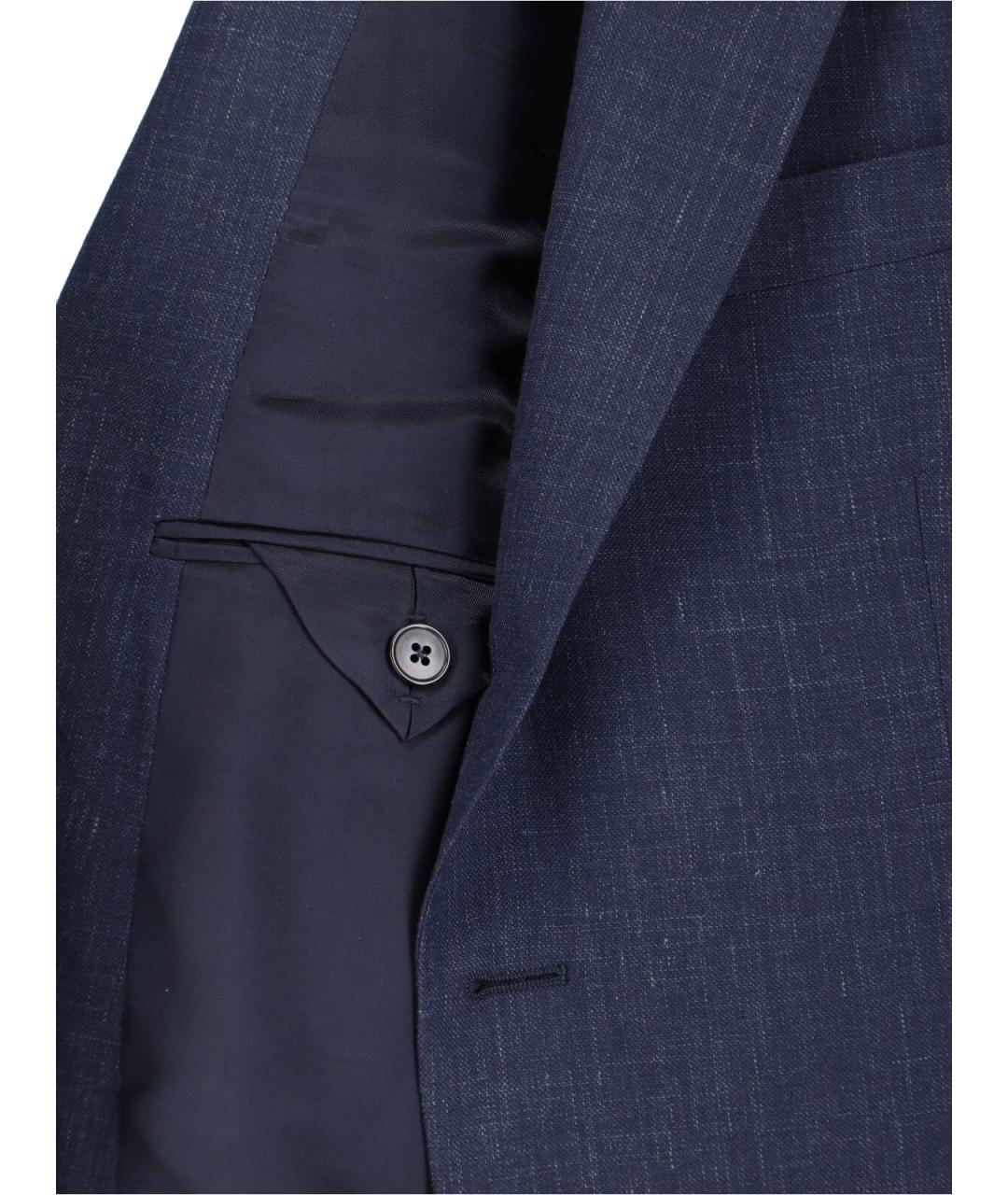 ZEGNA Синий классический костюм, фото 3