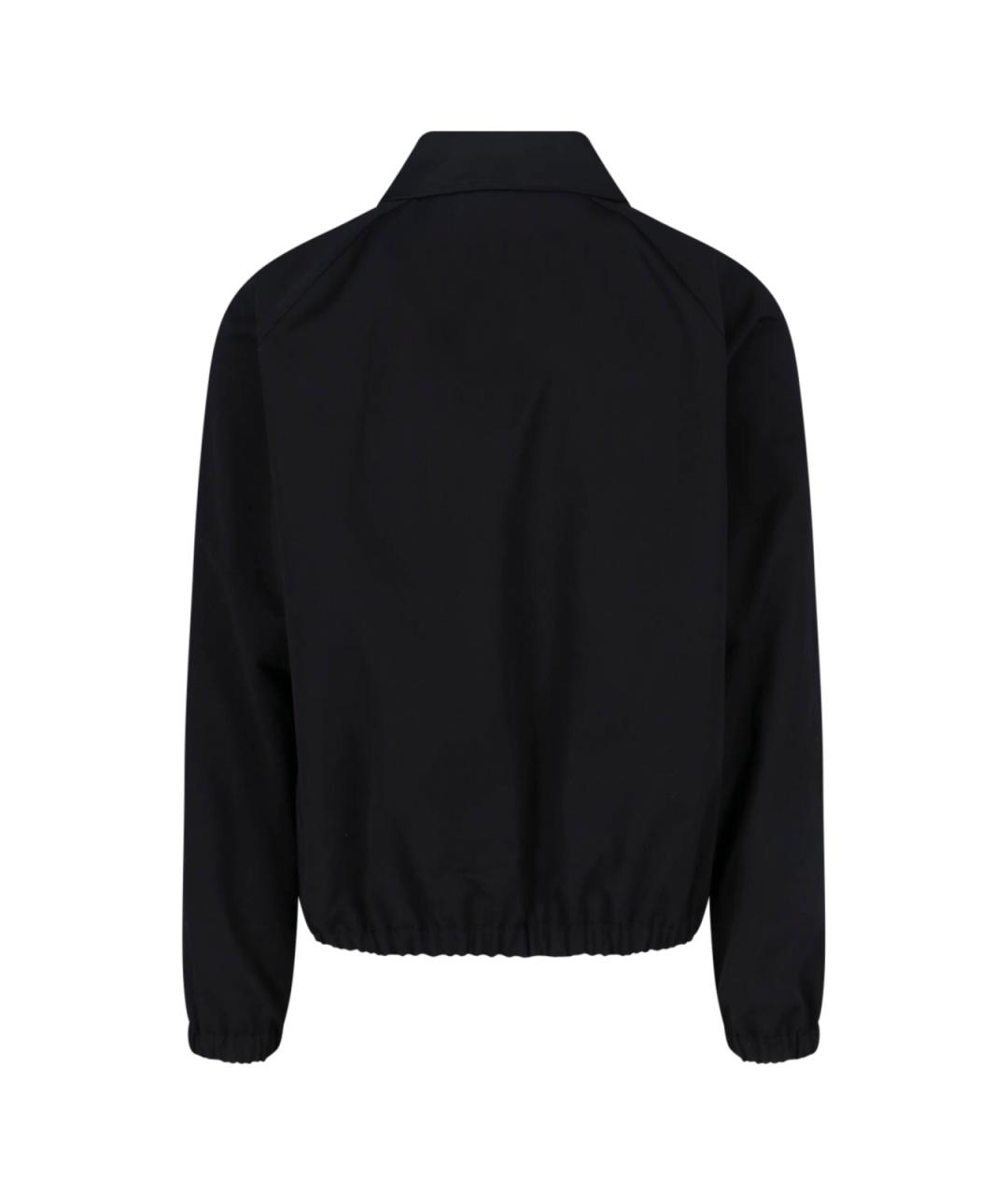 VALENTINO Черная хлопковая куртка, фото 2