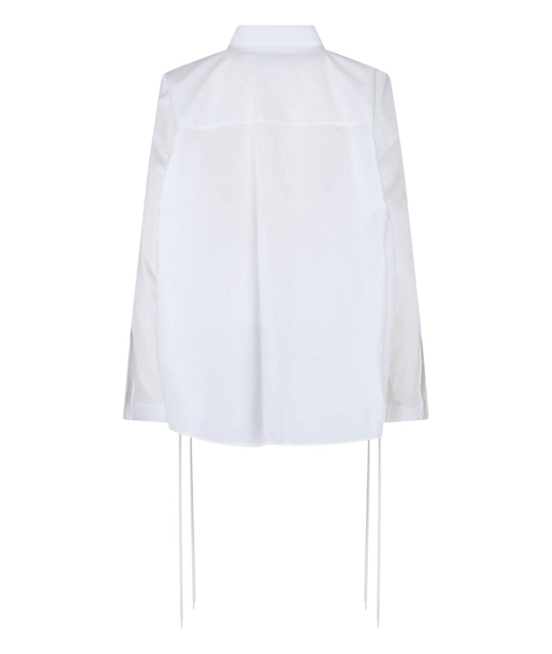 BALENCIAGA Белая хлопковая рубашка, фото 2