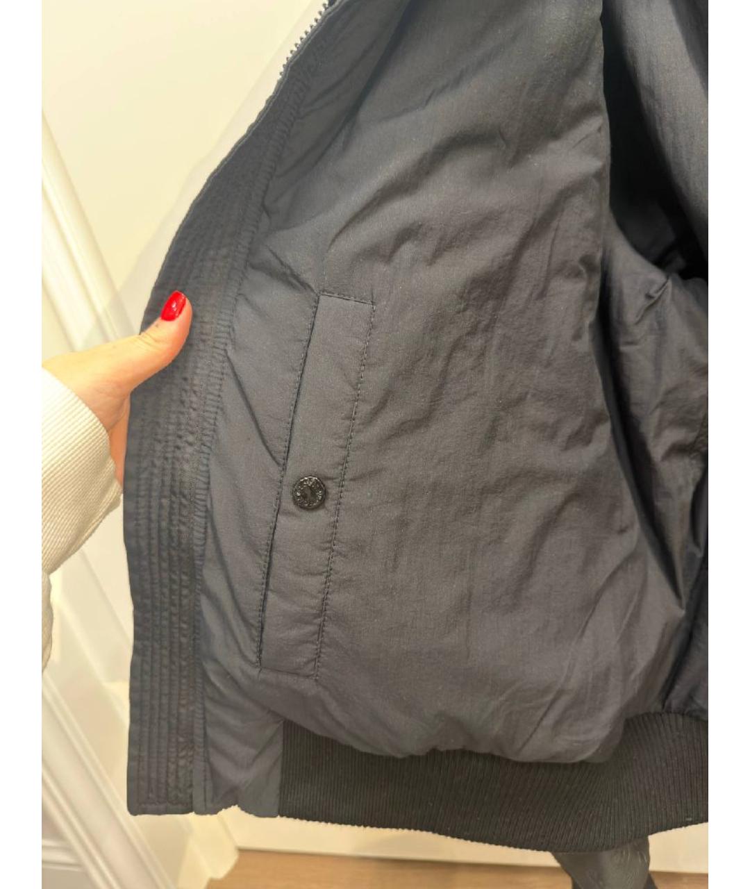 LOUIS VUITTON Черная кожаная куртка, фото 5