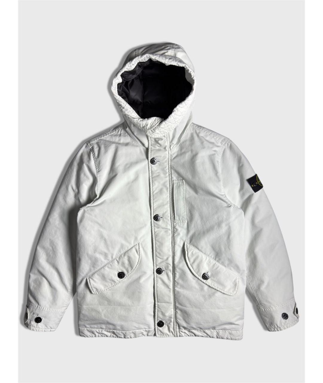 STONE ISLAND Белая куртка, фото 6