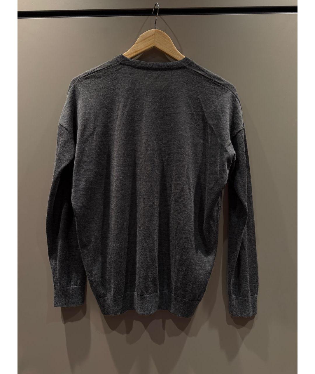 BRUNELLO CUCINELLI Антрацитовый кашемировый кардиган, фото 2