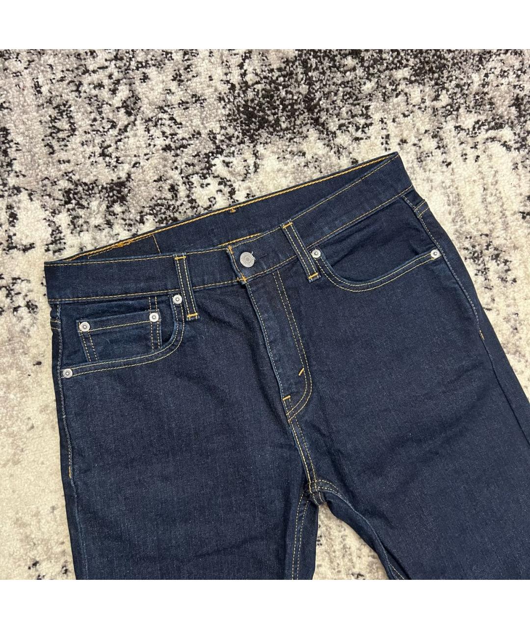 LEVI'S Темно-синие джинсы скинни, фото 2