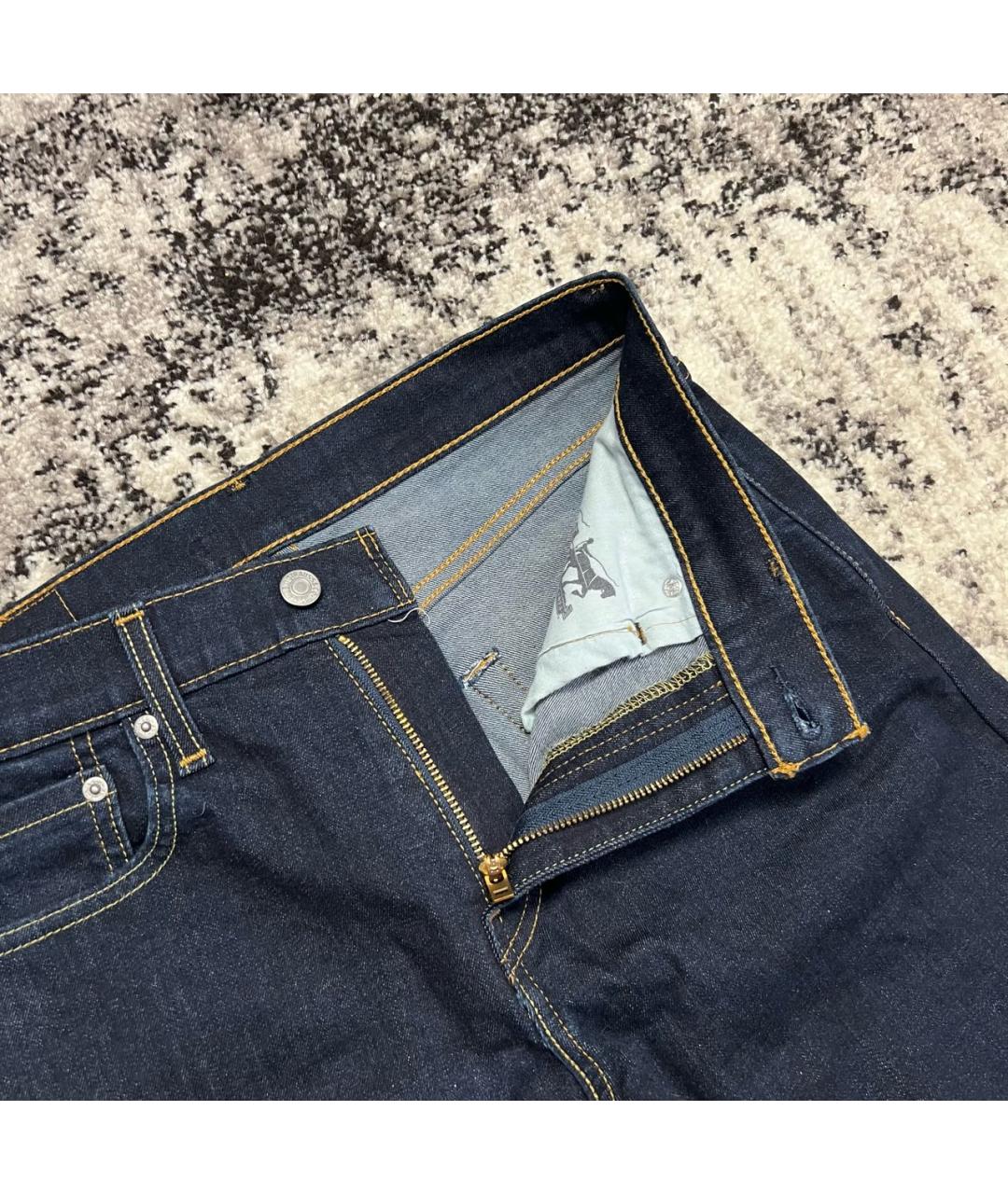 LEVI'S Темно-синие джинсы скинни, фото 3