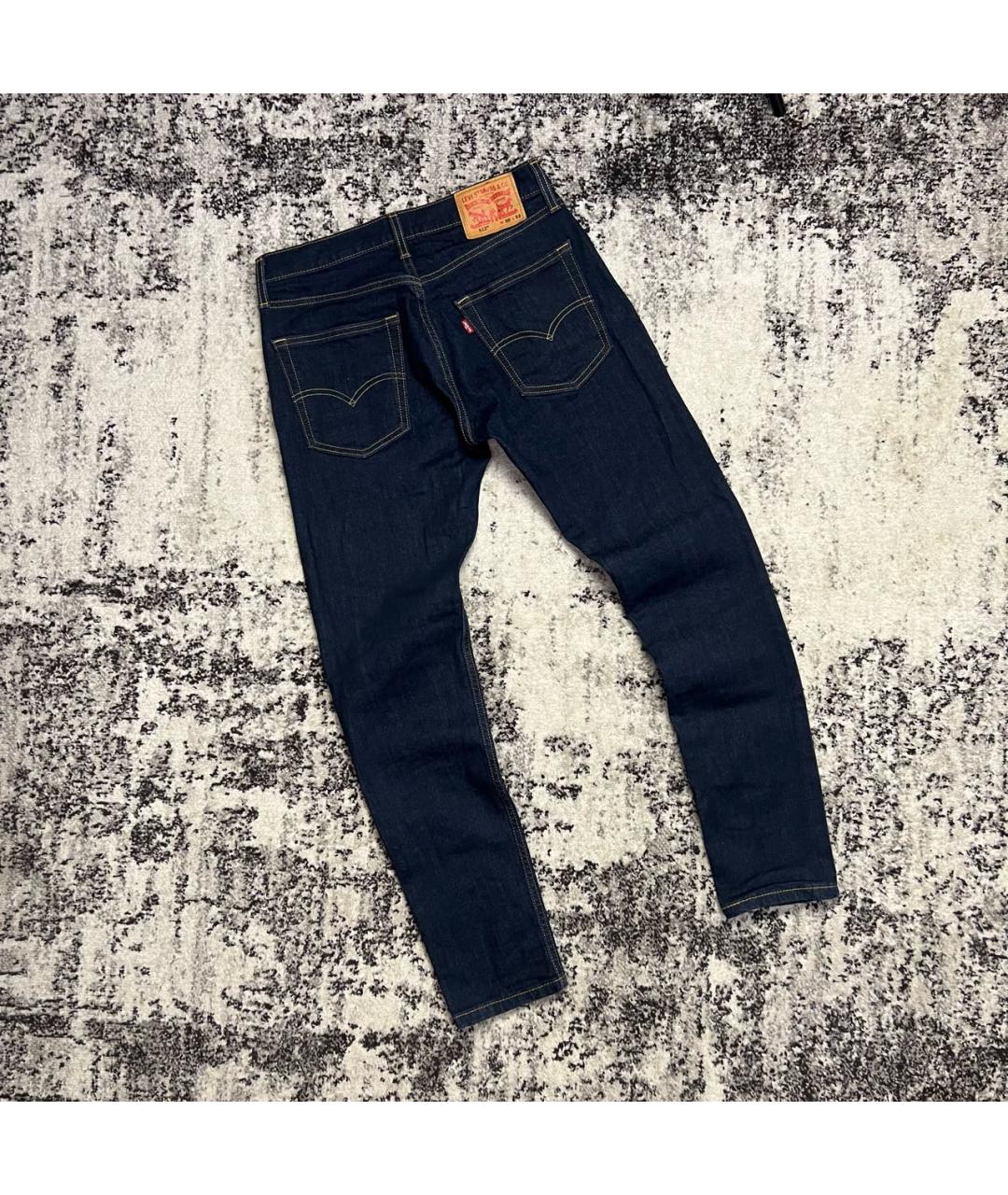 LEVI'S Темно-синие джинсы скинни, фото 5