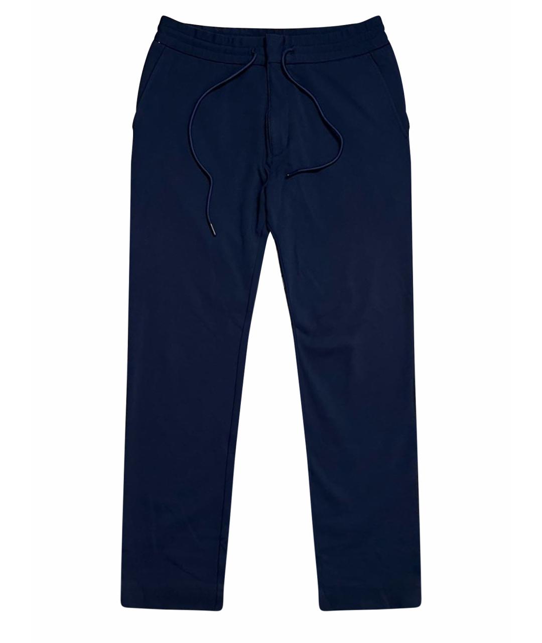 HUGO BOSS Темно-синие повседневные брюки, фото 1