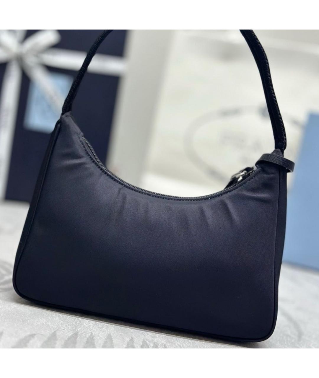 PRADA Черная сумка через плечо, фото 3