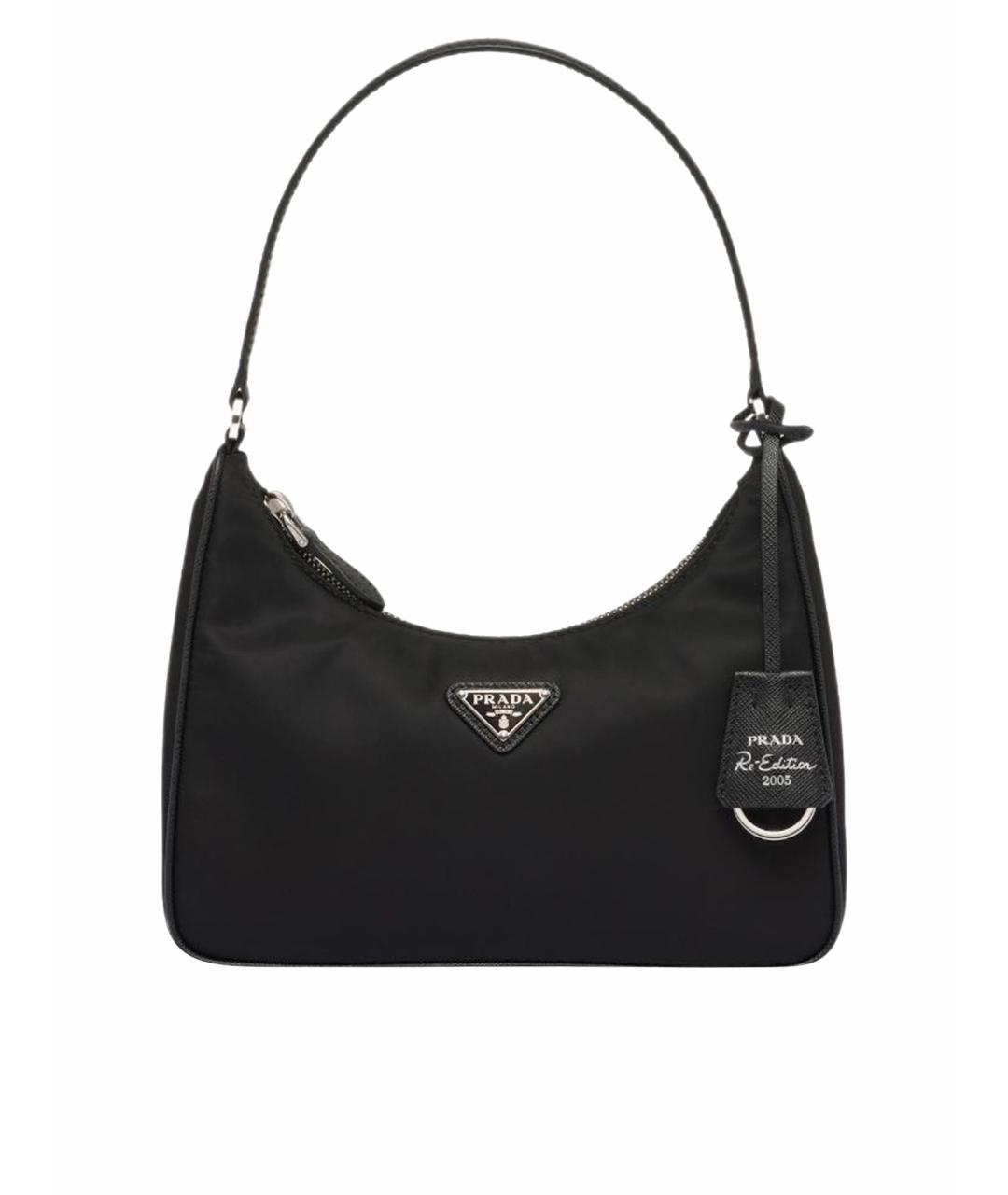 PRADA Черная сумка через плечо, фото 1
