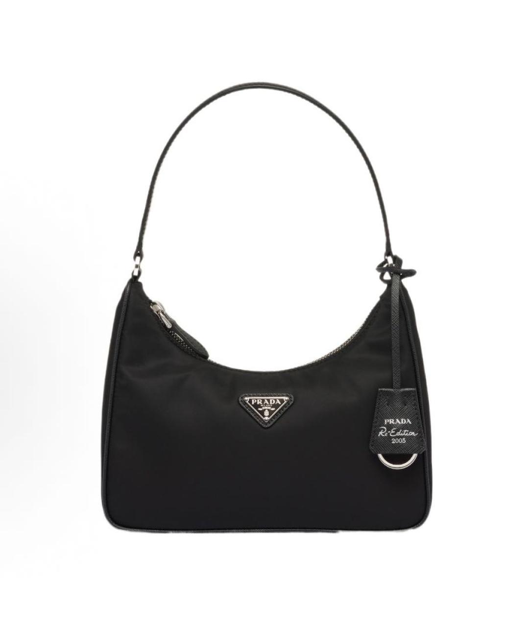 PRADA Черная сумка через плечо, фото 4