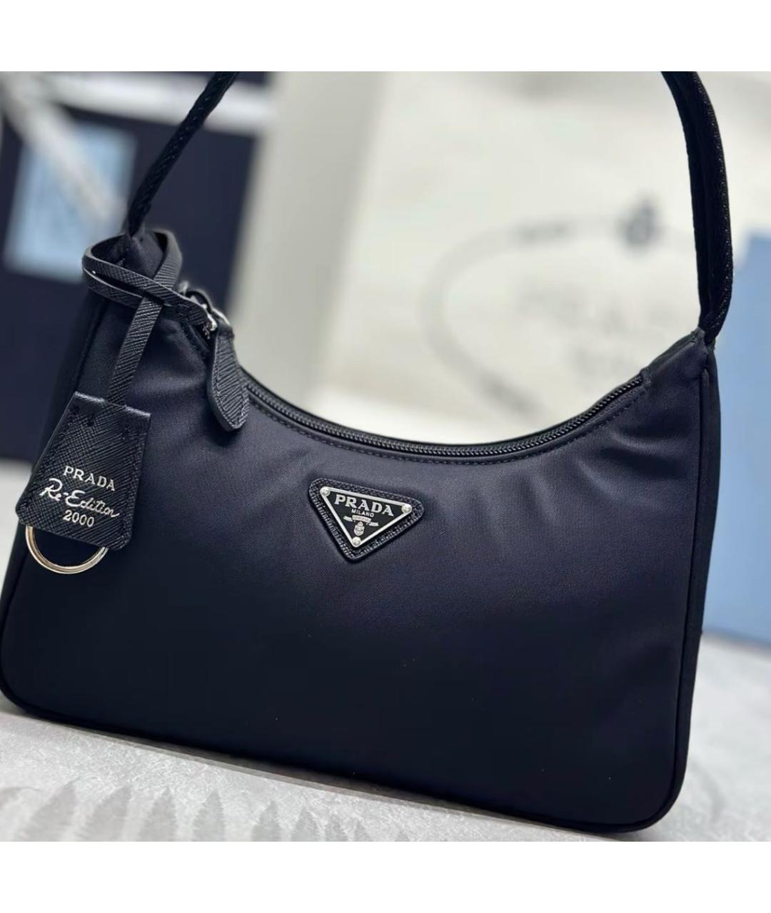 PRADA Черная сумка через плечо, фото 2