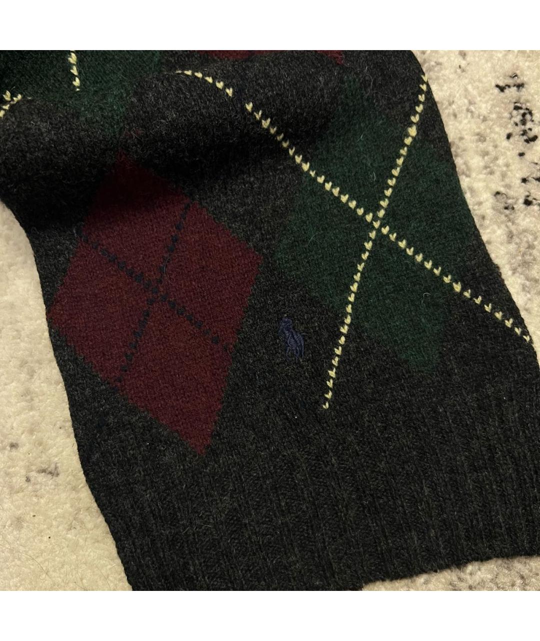 POLO RALPH LAUREN Мульти шерстяной шарф, фото 2