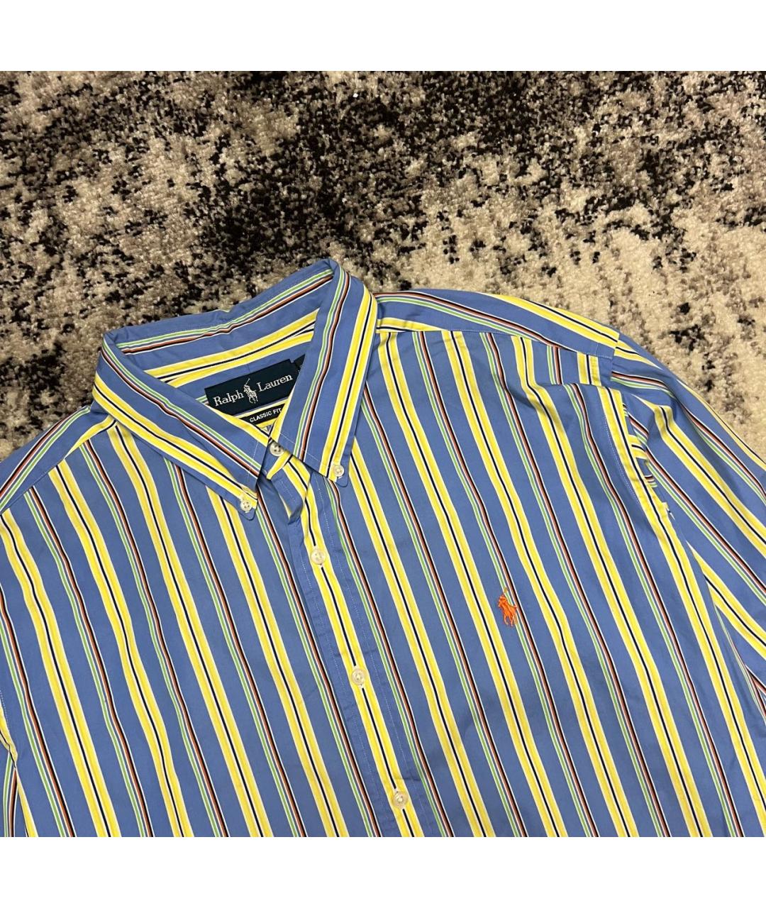 RALPH LAUREN Мульти хлопковая кэжуал рубашка, фото 2