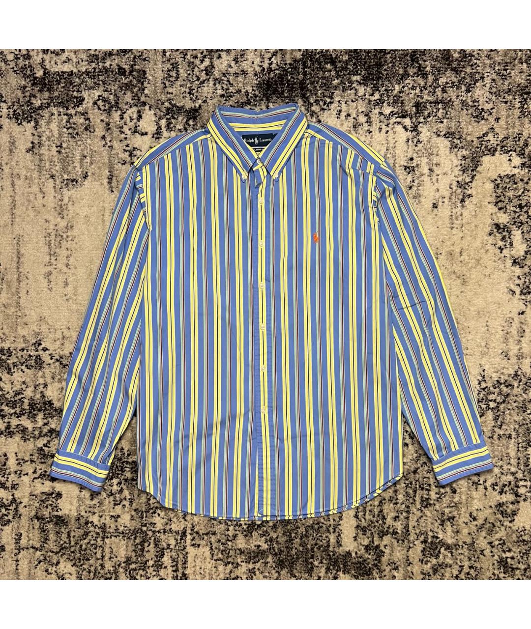 RALPH LAUREN Мульти хлопковая кэжуал рубашка, фото 7