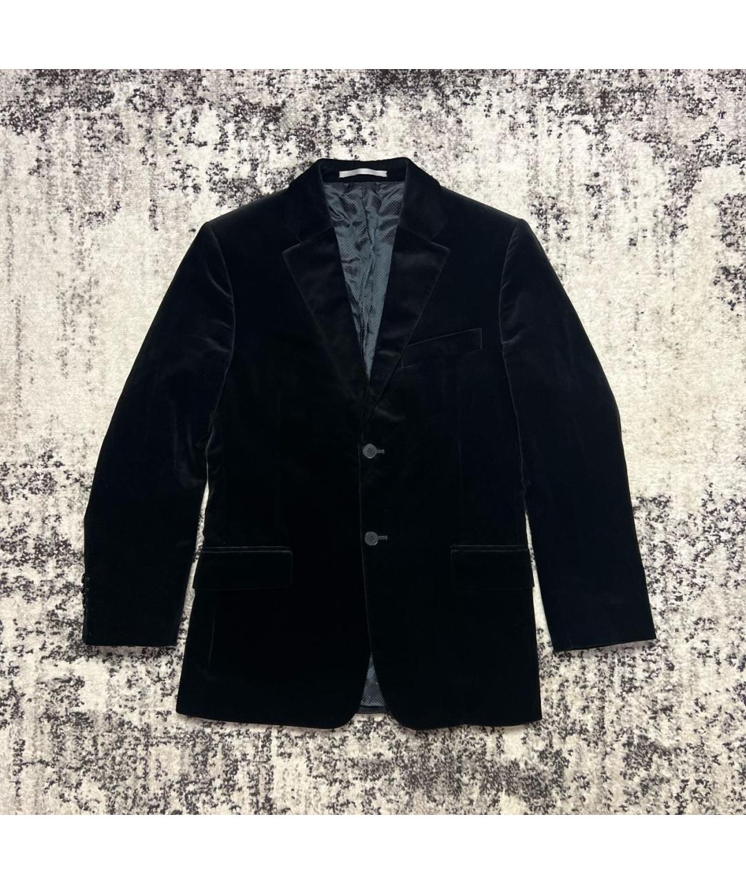 GIVENCHY Черный бархатный пиджак, фото 9