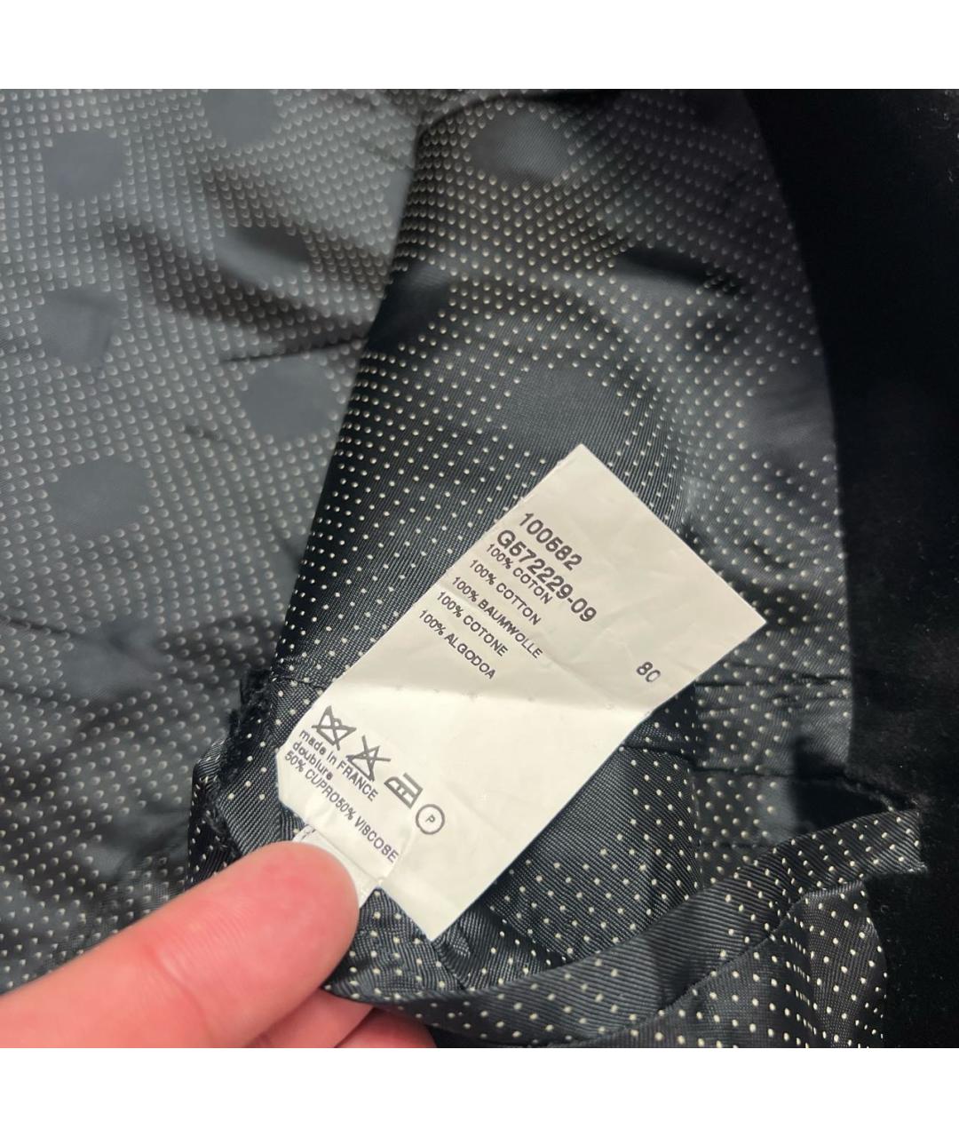 GIVENCHY Черный бархатный пиджак, фото 7