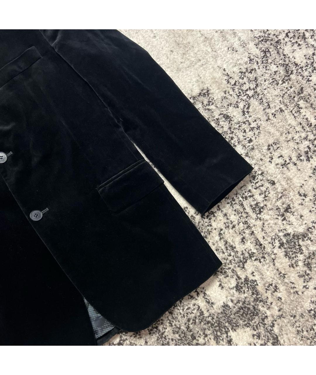 GIVENCHY Черный бархатный пиджак, фото 3
