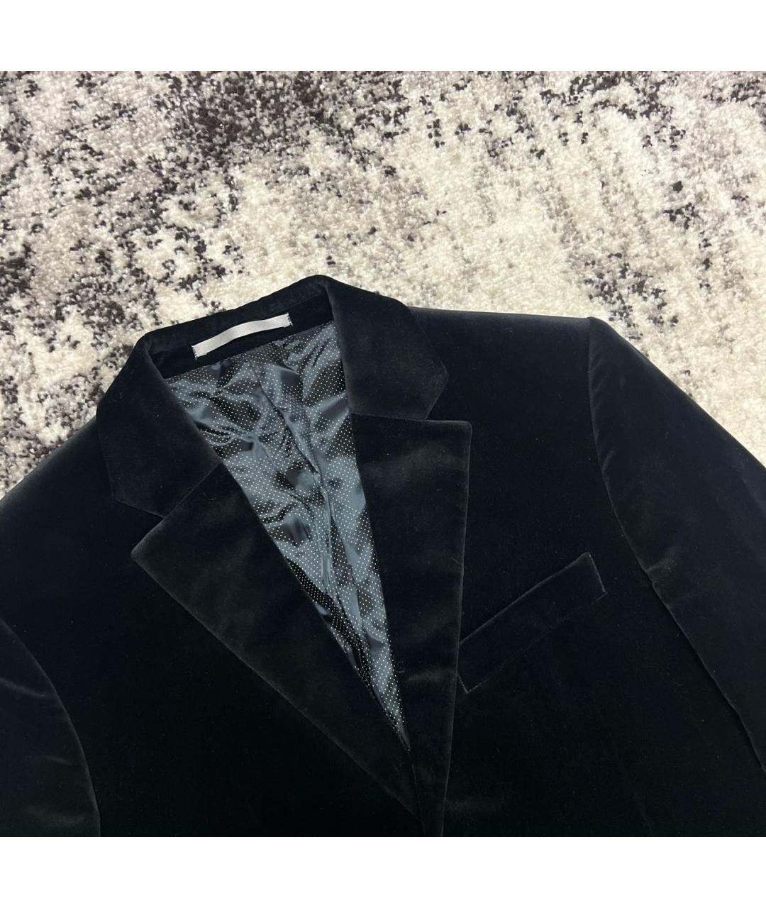 GIVENCHY Черный бархатный пиджак, фото 2
