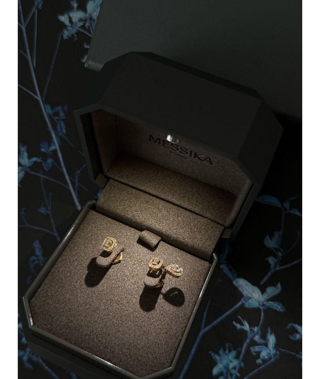 MESSIKA Золотые серьги из желтого золота, фото 2