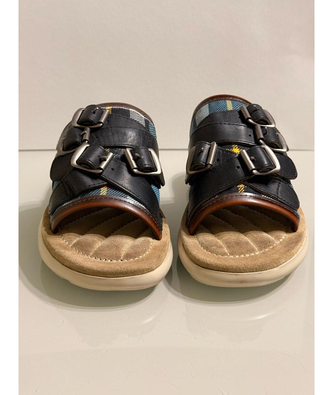 MARC JACOBS Мульти текстильные шлепанцы, фото 2