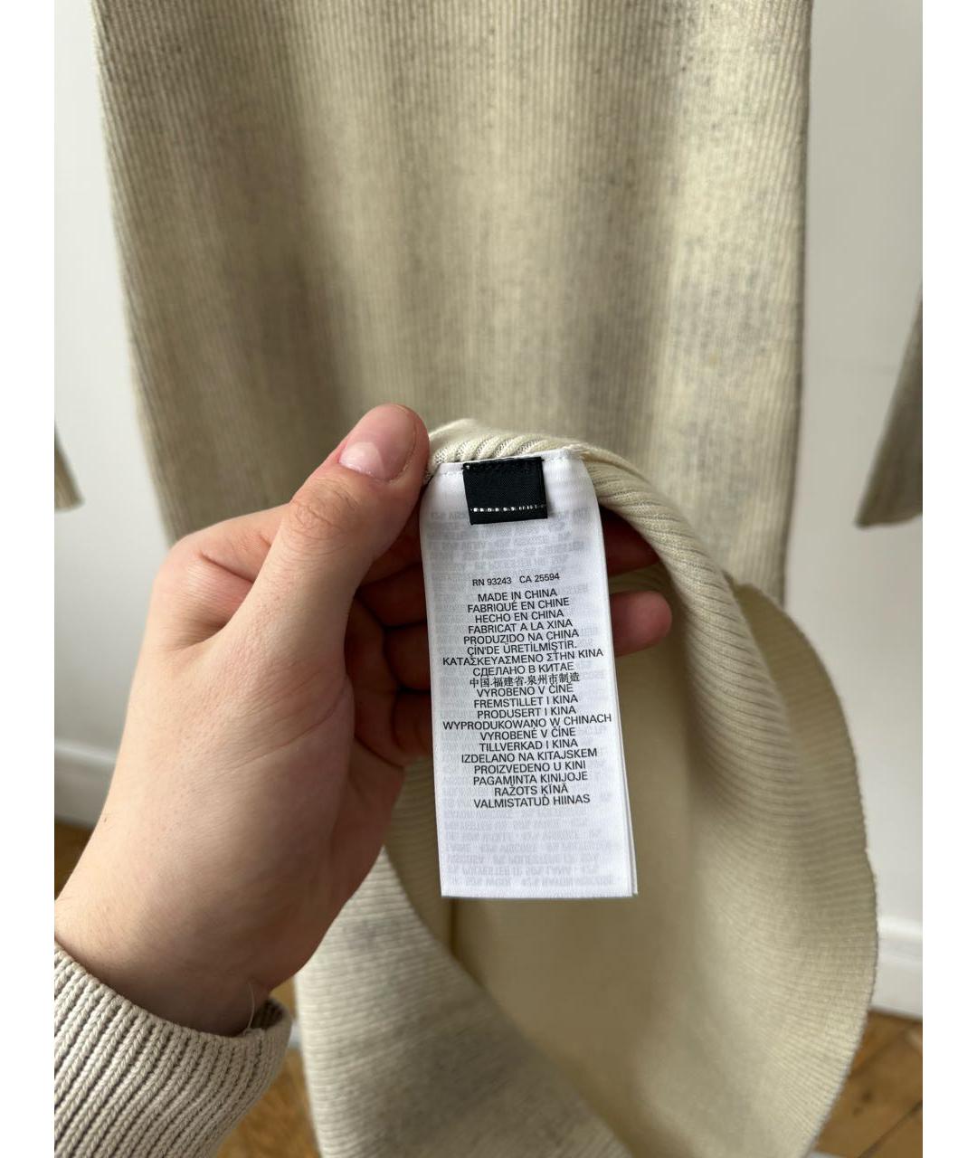 DIESEL Бежевое повседневное платье, фото 7