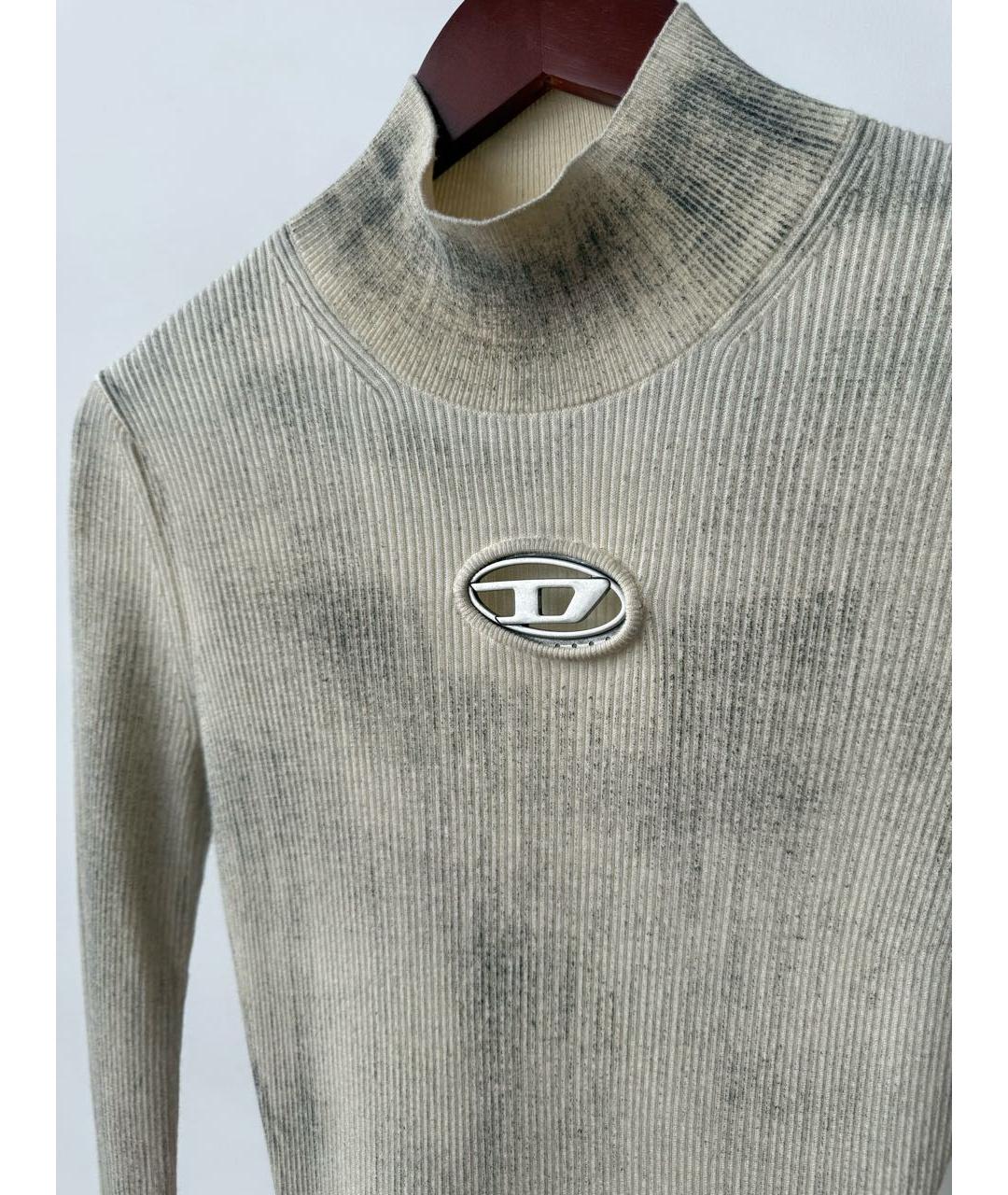 DIESEL Бежевое повседневное платье, фото 6