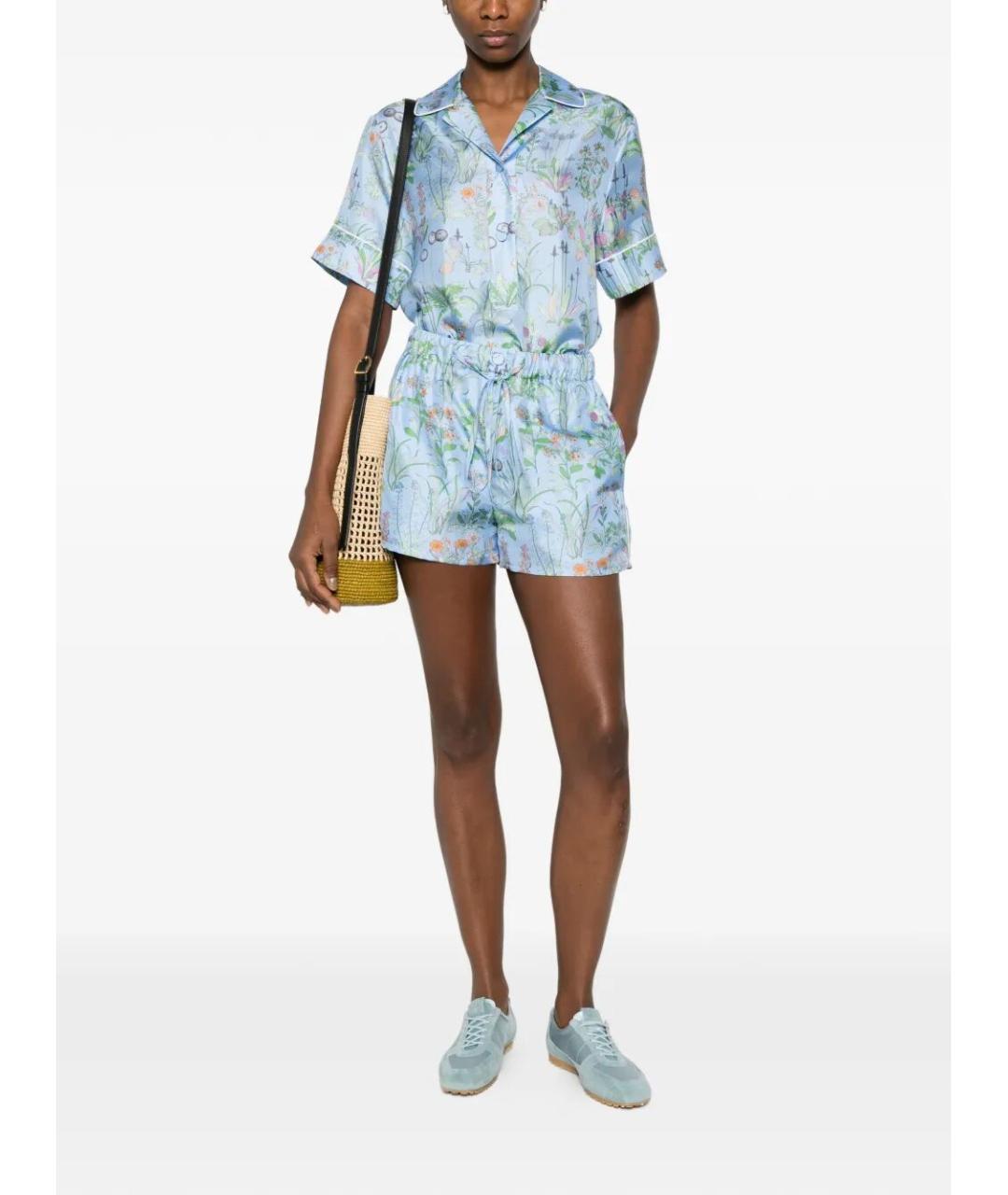 GUCCI Мульти шелковая рубашка, фото 2