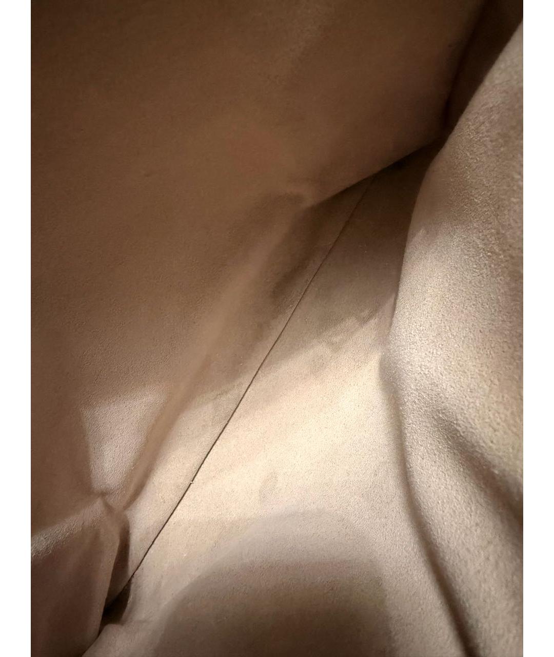 LOUIS VUITTON Черная кожаная сумка через плечо, фото 7