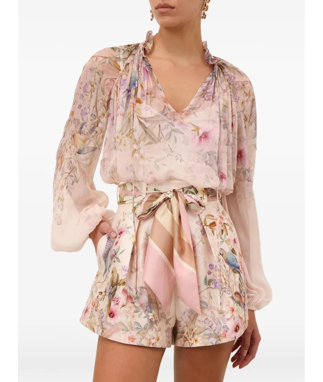 ZIMMERMANN Мульти вискозная блузы, фото 3