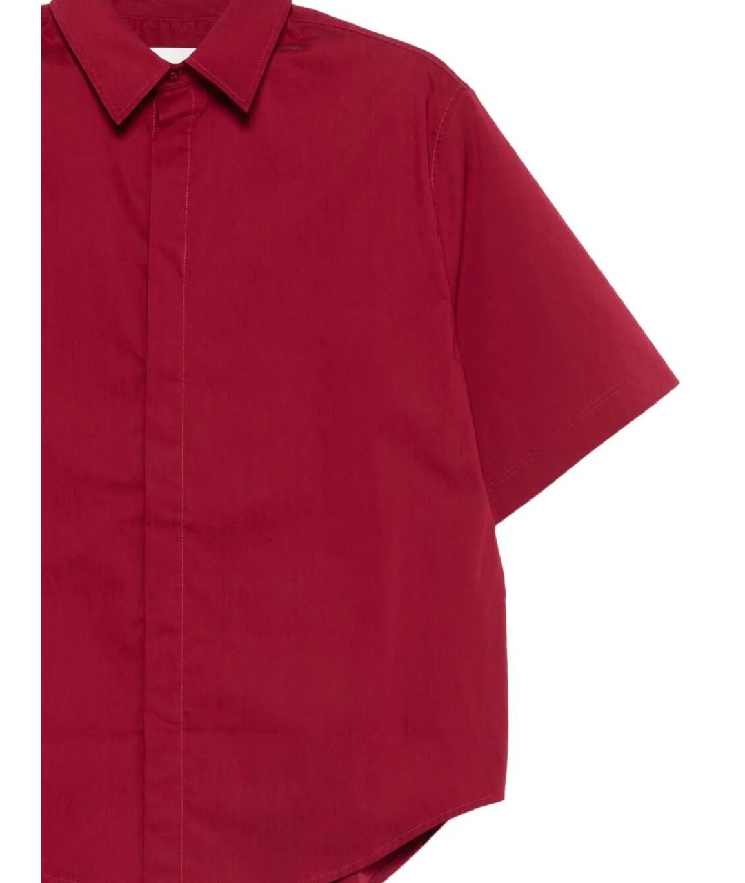 Sa Su Phi Бордовая хлопковая рубашка, фото 3