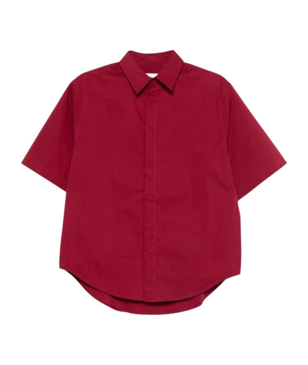 Sa Su Phi Бордовая хлопковая рубашка, фото 1