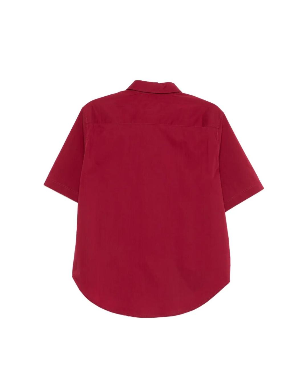 Sa Su Phi Бордовая хлопковая рубашка, фото 2