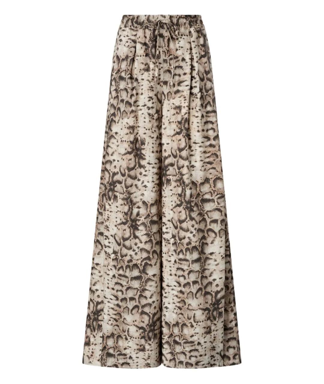 PINKO Мульти хлопковые брюки широкие, фото 1