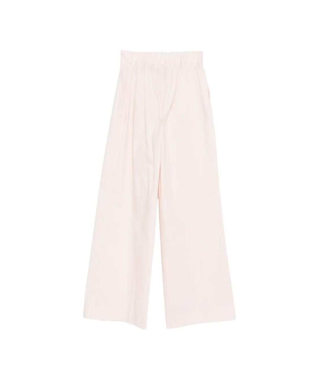 Sa Su Phi Розовые хлопковые брюки широкие, фото 2
