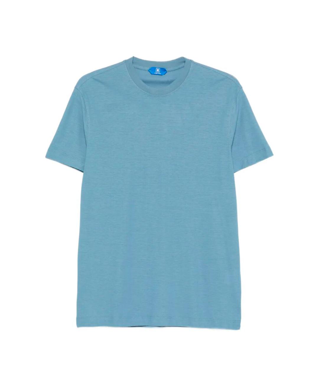 KIRED Голубая хлопковая футболка, фото 1