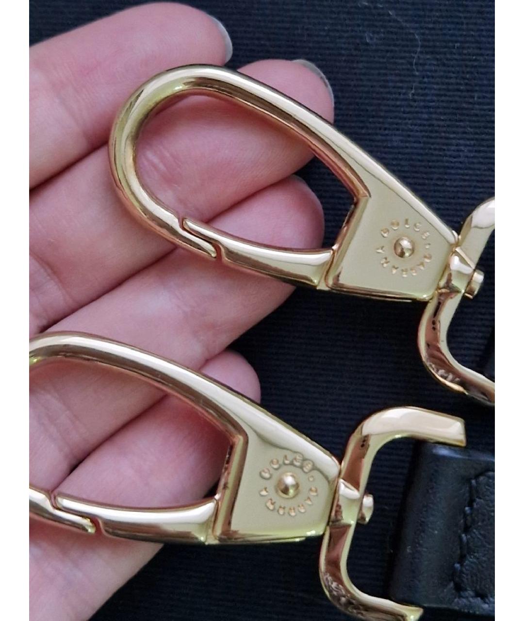 DOLCE&GABBANA Мульти кожаная сумка с короткими ручками, фото 6